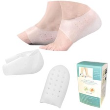 Height Increase Insoles, Invisible Non-Slip Silicone Shoe Lift Cushion, Unive...