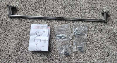 Rohl L01/24APC Lombardia 254'' Towel Bar in Polished Chrome