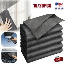 20Pcs Magic Cleaning Cloth Reusable Thickened Streak-Free Microfiber cloths USA