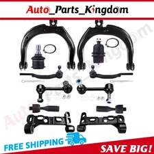 Front Control Arm Ball Joint Tie Rod End Suspension Kit For 04-07 Buick GMC