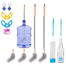 11 Pack 28" Long Bottle Brush,3  5 Gallon Bottle Cleaner Brush, Water jug Br...