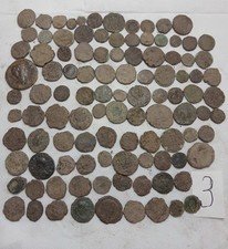 Uncleaned Roman Coin Lot 100+