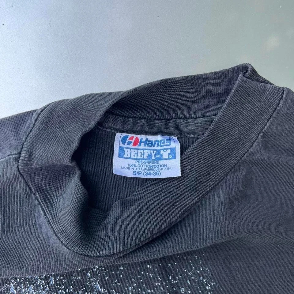 Camisa de esquí psicodélico Loon Mountain años 80 90 puntada única Foto 4 de 4