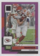 2022 Panini Clearly Donruss Purple 34/175 Travis Kelce #24 17wc