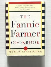 The Fannie Farmer Cookbook by Marion Cunningham HC DJ 1996
