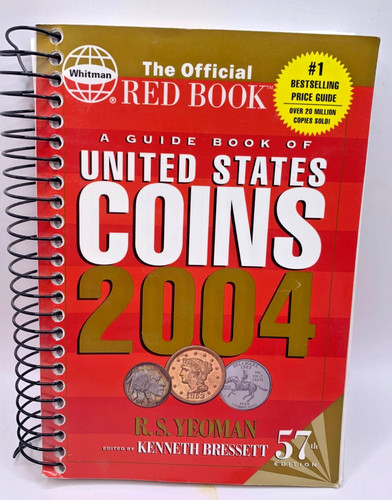 Official Red Book Guide to US Coins 2004 Edition Spiral Bound #1 Bestselling