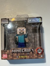 Minecraft Steve MetalFigs Minifigure Die-Cast Metal Figure New