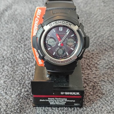 Casio G-SHOCK AWG-M100 Tough Solar Atomic Analog-Digital 200m Black