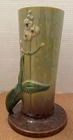Vintage ROSEVILLE POTTERY "WINCRAFT" VASE 285-10 YELLOW GREEN 10-1/4” (R1S1)