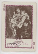 1897 US Playing Card Game of Famous Paintings Our Pets #B12 0w6
