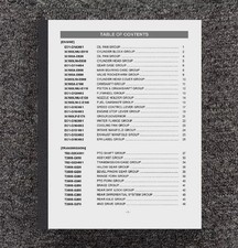 CS2210 SUB-COMPACT UTILITY DIESEL TRACTOR SERVICE PARTS MANUAL FITS KIOTI 820001