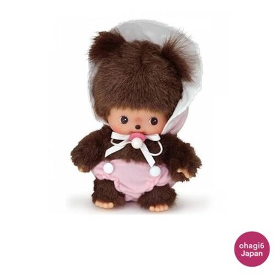 Sekiguchi Babichichi Monchhichi S Girls 205653 H 15 x W 10 D 7 cm