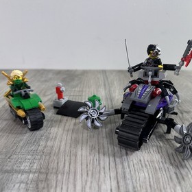 Rare LEGO 70722 Ninjago Overborg Attack Retired Set 100% Complete Box Manual