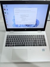 HP ProBook 650 G4 Core i5-8th 1.60 GHz 8GB Ram 256GB SSD Windows 11 Pro