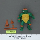 Michaelangelo SOFT HEAD Teenage Mutant Ninja Turtles TMNT 1988 Playmates Vintage
