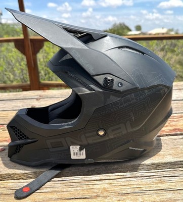 O'Neal 3SRS Motocross Helmet Adult Large L Matte Black DOT ECE NOS