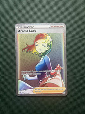 Pokemon TCG Aroma Lady 221/203 Swsh07: Evolving Skies Holo LP Condition