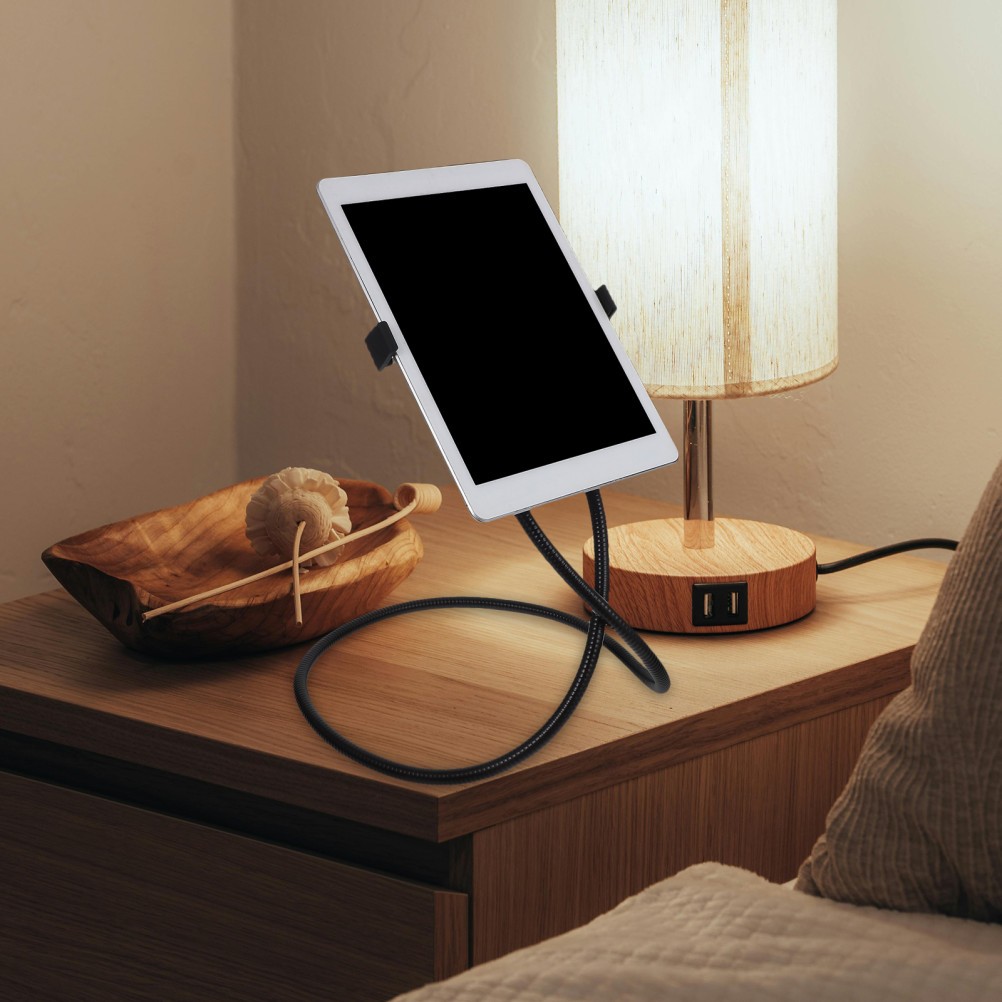 Cell Phone Neck Mount Mobile Support Bracket Desk Holder Hanging