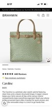 BRAHMIN NWT MINT NOVELLA CAROLINE SATCHEL & J...