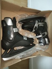 Schlittschuhe Kinder Unisex Trex Champion Schwarz Silber Gr 33