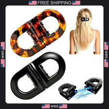 Magnetic Hair Clips for Women, 2Pcs, Strong Neodymium Hold, Non-Slip Salon