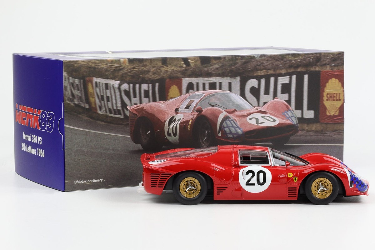 ルックスマート 1/43 フェラーリ 330P3 #20 LM1966 ルックスマート 1/43 フェラーリ 330P3 #20 ルマン 1966 LM
