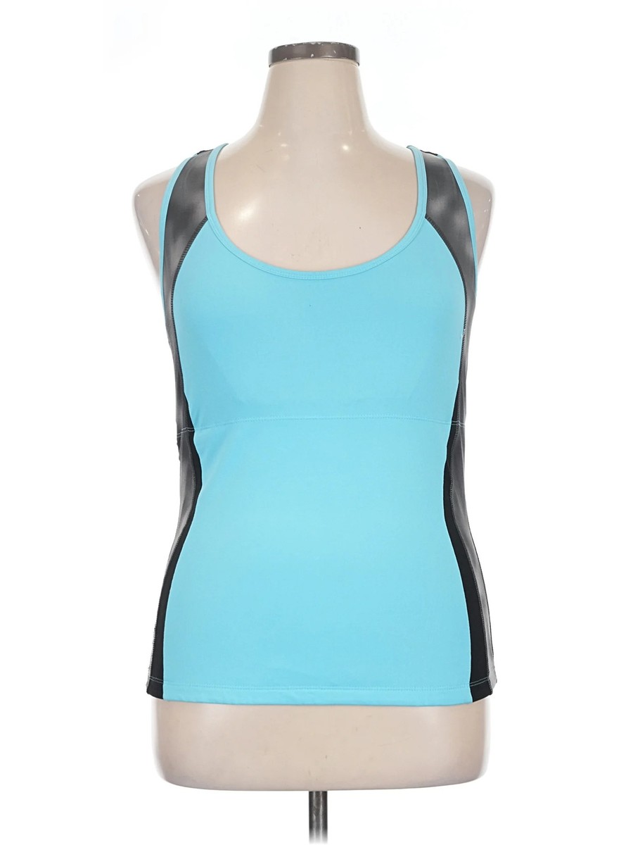 Teez-Her Women Blue Active Tank XL