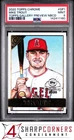 2020 TOPPS CHROME GALLERY NATIONAL CARD DAY #GP1 MIKE TROUT PSA 9