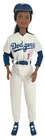 Barbie Doll LA Dodgers Baseball Uniform African American Vintage Loves Sports