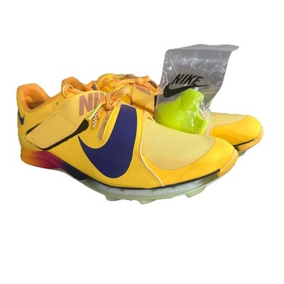 Nike Air Zoom LJ Elite Citron Long Jump Track Spikes Men's Size 9 FZ9326-800 NEW