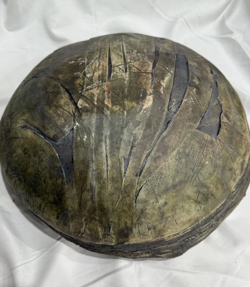 Cuenco decorativo texturizado rústico vintage - aspecto de patrón tejido artesanal Foto 2 de 4