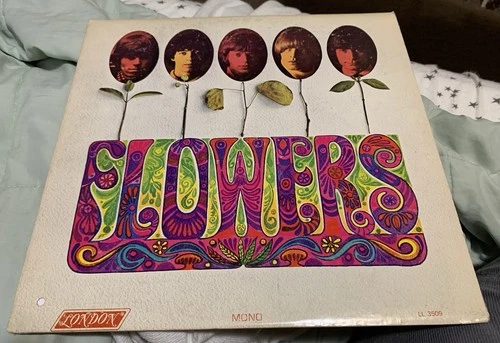 THE ROLLING STONES, “Flowers”. 1967, MONO, LP. Red London Label with Inner! VG+.