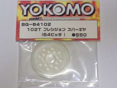Yokomo 64P 102T PrecisiSpur Game Gear SG64102 Car Electric RC Car dD