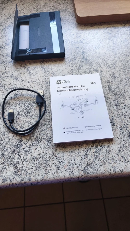 Drohne Holy Stone HS 720 faltbar mit Kamera 4k gps - Bild 3 von 4