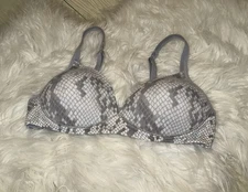 Warners 01298 Elements of Bliss Lift Full Coverage Bra Printed WF Womens 34A