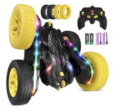 RC Stunt Cars Remote Control Car Double-Sided Driving 360-degree Flips Rotating