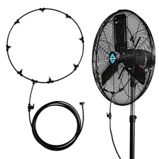 20’’ Misting Kit for Cooling Outdoor, Portable Fan Misters for Outside Patio ...
