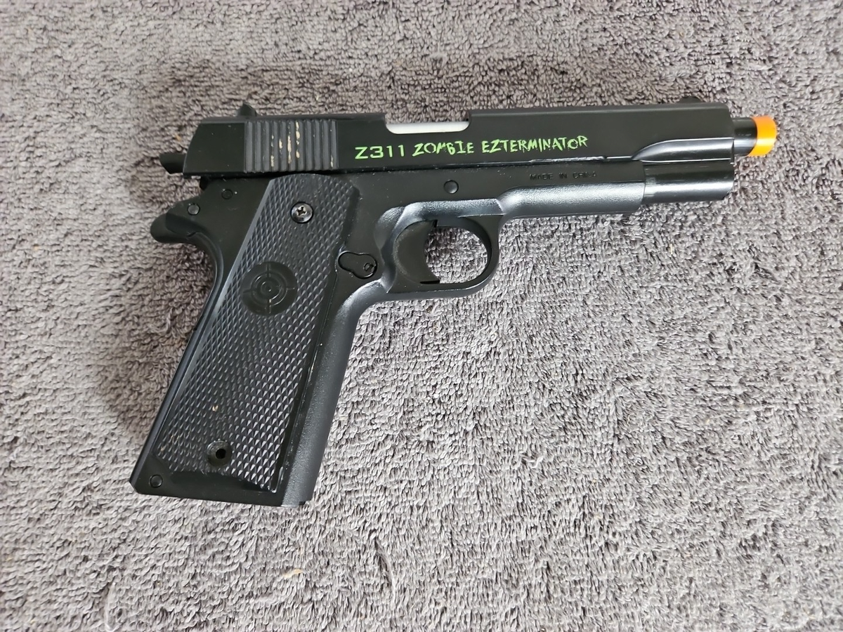 CROSMAN Z311 ZOMBIE EZTERMINATOR AIR SOFT GUN No Clip Untested | eBay