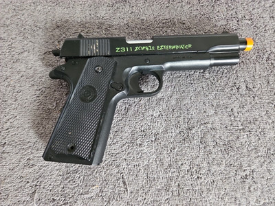 CROSMAN Z311 ZOMBIE EZTERMINATOR AIR SOFT GUN No Clip Untested | eBay