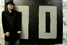 Mark Little Original Giant Canvas Painting 84”X62” (7 Foot) Abstract Modern XL