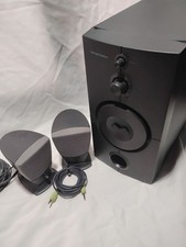 HARMON KARDON HK395 COMPUTER SPEAKERS SYSTEM TWO Speakers. Tested Working...HK