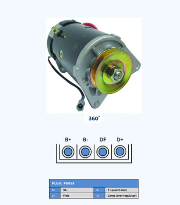 Dynastarter 15A ersetzt SG-103 340-75104 15422 405.001.011 15420N 15422N G11AR