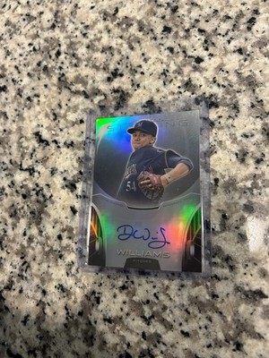 2013 Bowman Sterling Refractor Prospect Auto Autograph /150 Devin Williams Mets