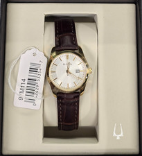 Zupełnie nowy roboczy Bulova Corporate Collection 30mm Damski zegarek na rękę 97M114