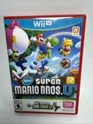 New Super Mario Bros Wii U + Super Luigi U -No Manual  -