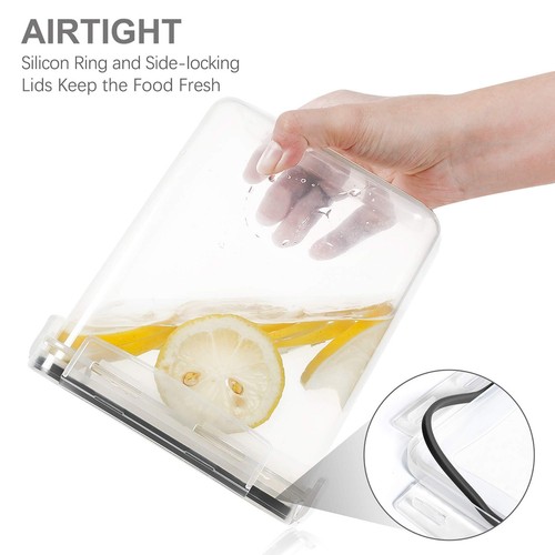 Airtight Food Storage Containers with Lids, 7 PCS BPA Free Kitchen Canisters ... - Picture 3 of 7