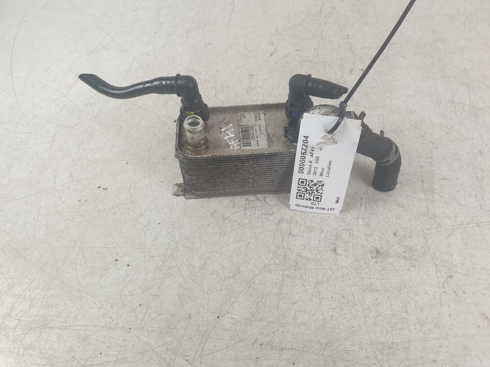 VOLVO S60 Auto Gearbox Oil Cooler 2013 1.6 Diesel Mk2 30792231 eBay