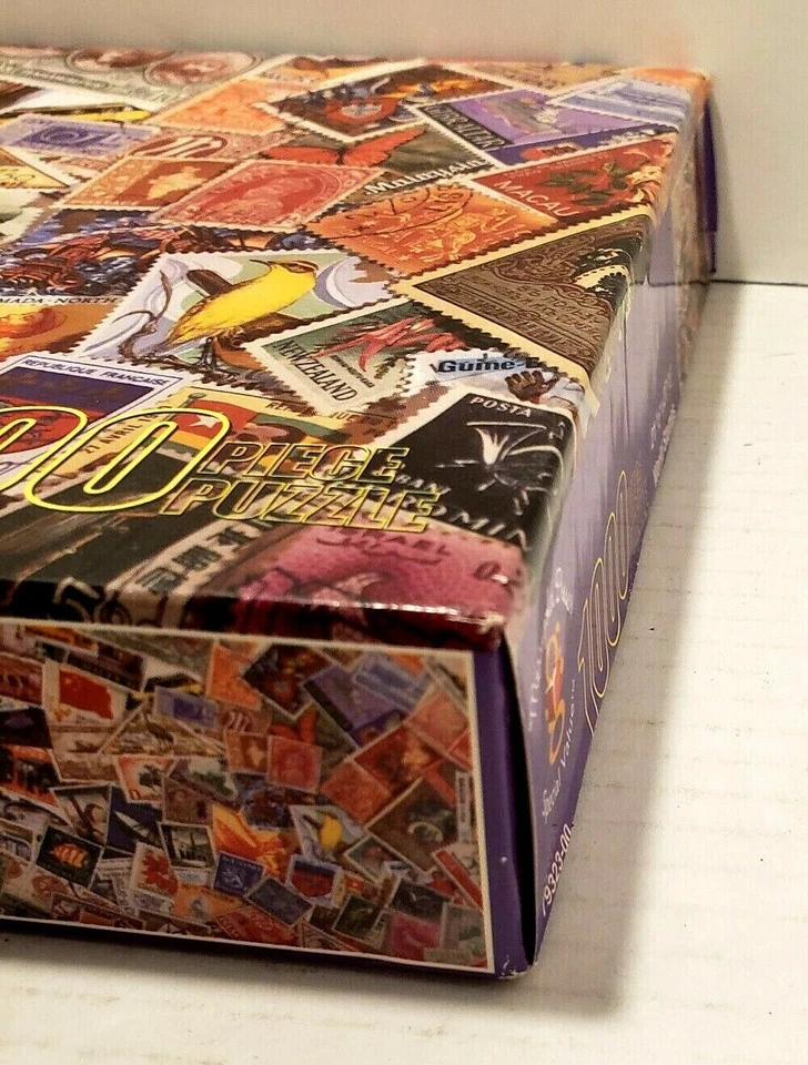 VTG 1998 Merrigold Press World Stamps 1000 Pc Puzzle New 21 X 27 See Pics/Desc - Image 4 of 4