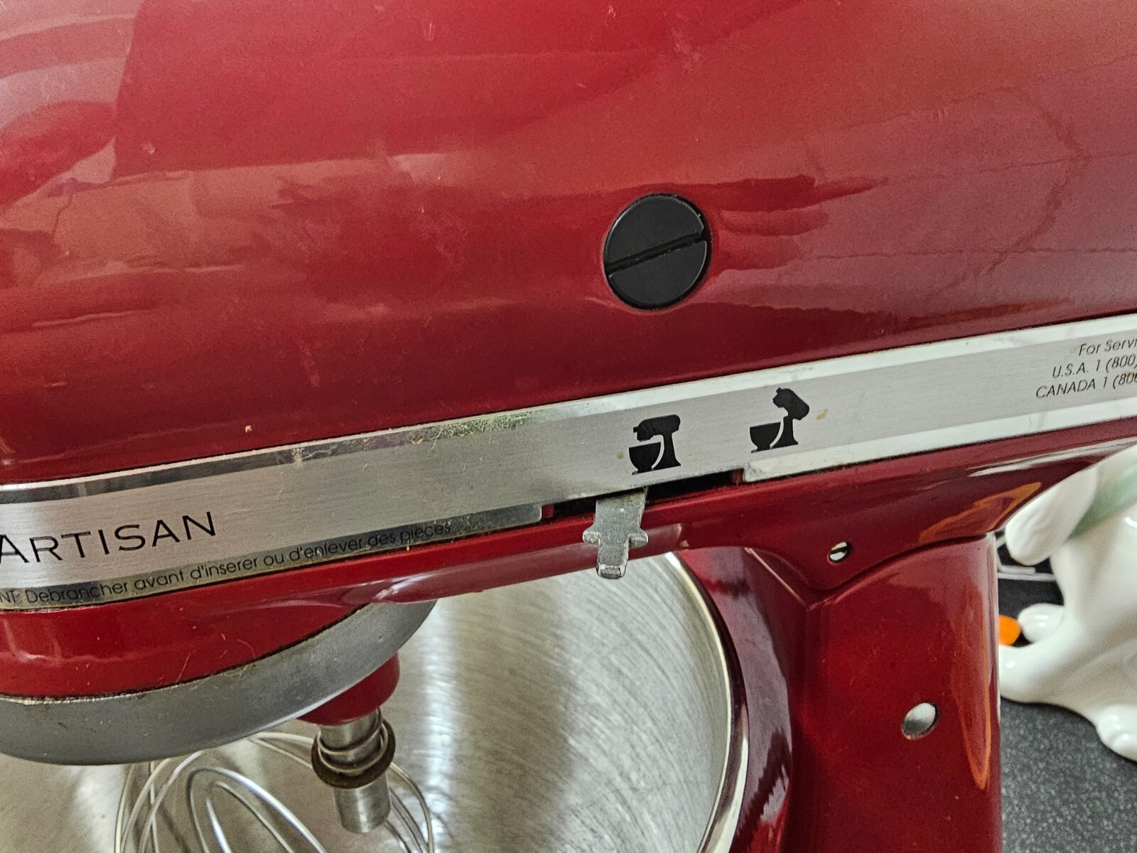 KitchenAid Artisan 4.8 L Mixer Empire Red USA PLUG eBay