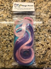NEW unicorn mermaid etc Girls hair Extensions